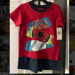 Toddler 2T tshirt/short cotton set